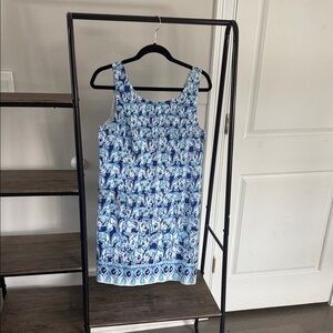 Lilly Pulitzer Blue and White Dress